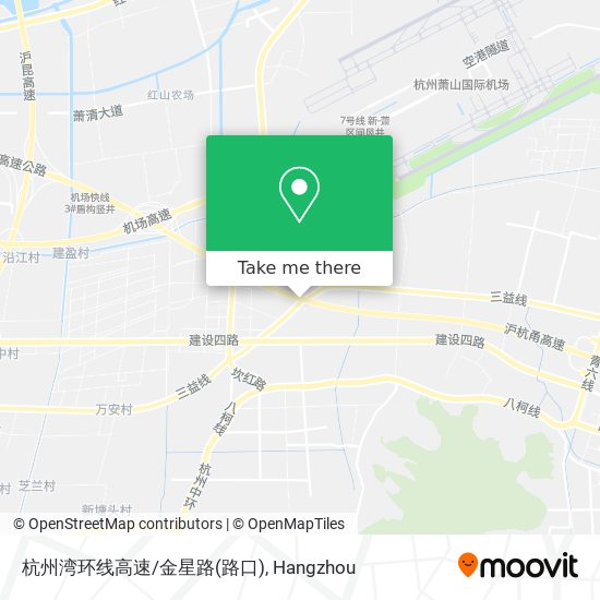 杭州湾环线高速/金星路(路口) map