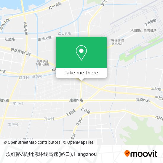 坎红路/杭州湾环线高速(路口) map