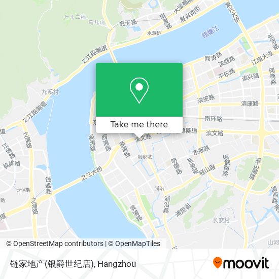 链家地产(银爵世纪店) map