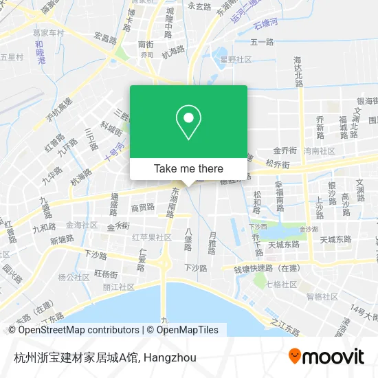 杭州浙宝建材家居城A馆 map