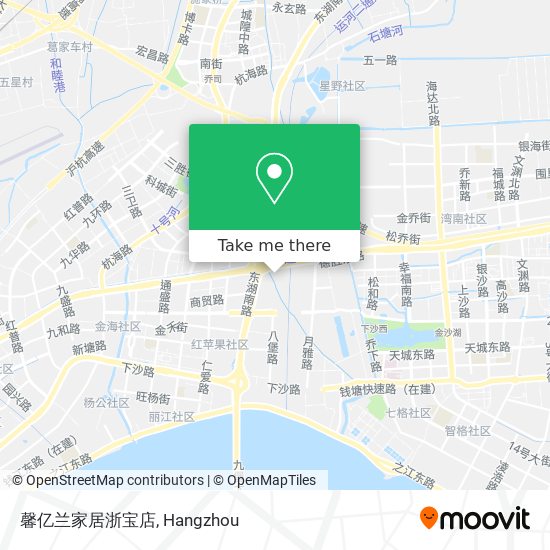 馨亿兰家居浙宝店 map