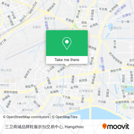 三卫商城品牌鞋服折扣交易中心 map