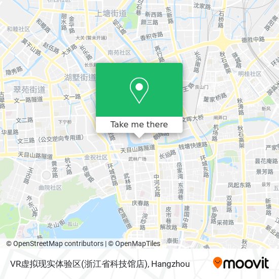 VR虚拟现实体验区(浙江省科技馆店) map