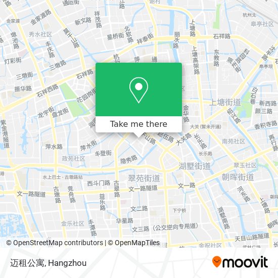 迈租公寓 map