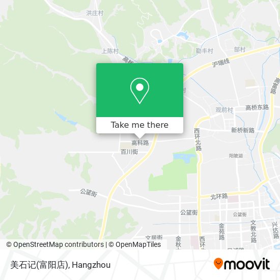 美石记(富阳店) map