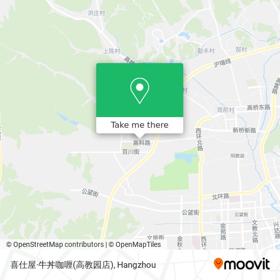 喜仕屋·牛丼咖喱(高教园店) map
