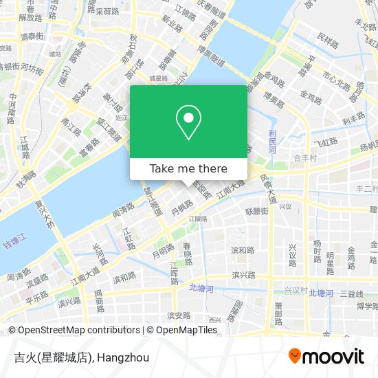 吉火(星耀城店) map
