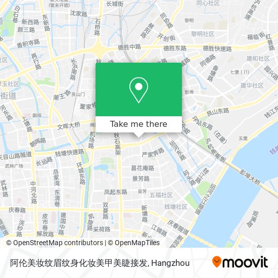 阿伦美妆纹眉纹身化妆美甲美睫接发 map