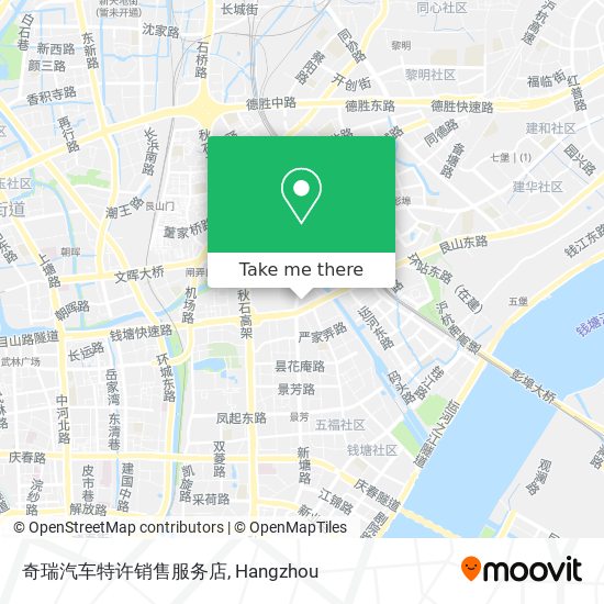 奇瑞汽车特许销售服务店 map