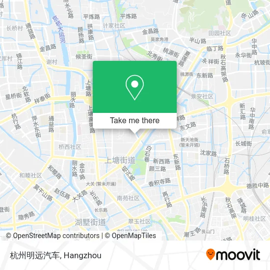 杭州明远汽车 map