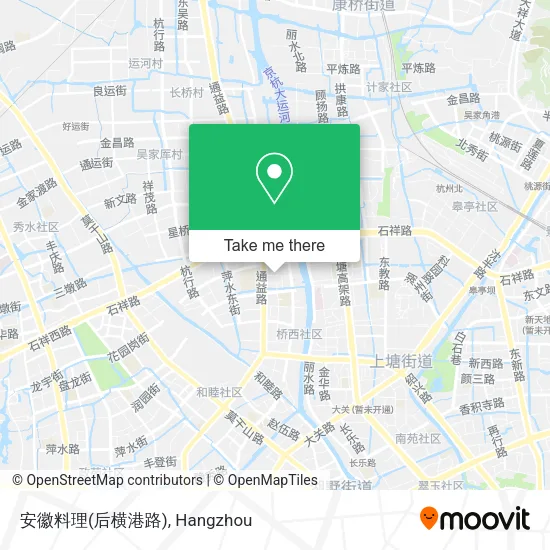 安徽料理(后横港路) map