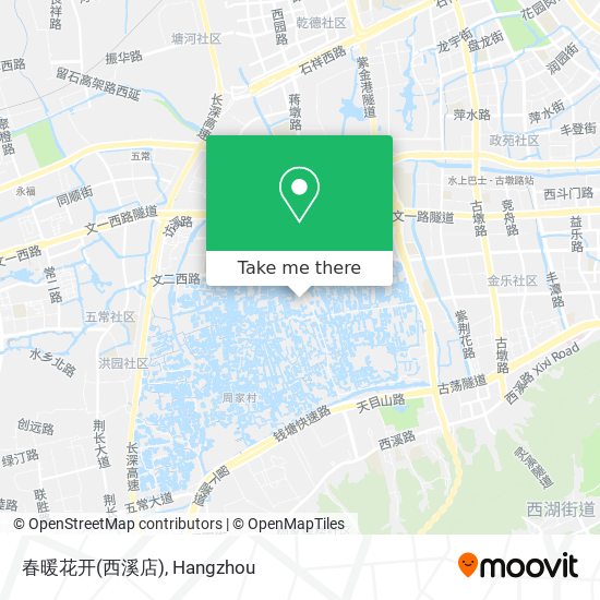 春暖花开(西溪店) map