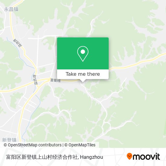 富阳区新登镇上山村经济合作社 map