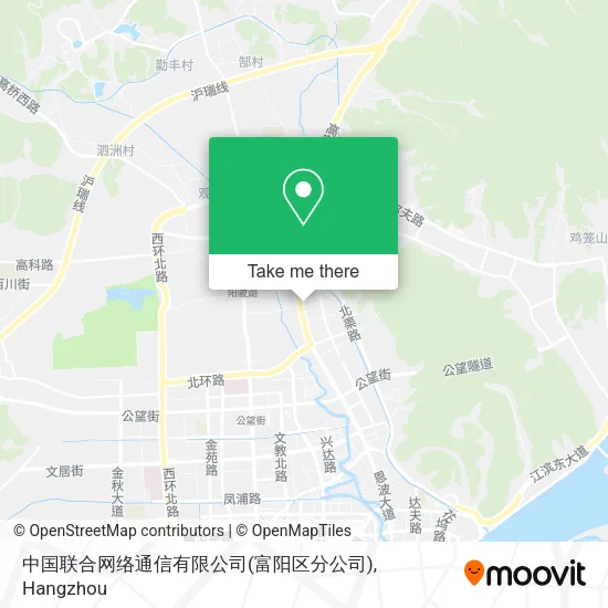 中国联合网络通信有限公司(富阳区分公司) map