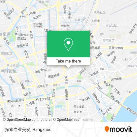 探索专业美发 map