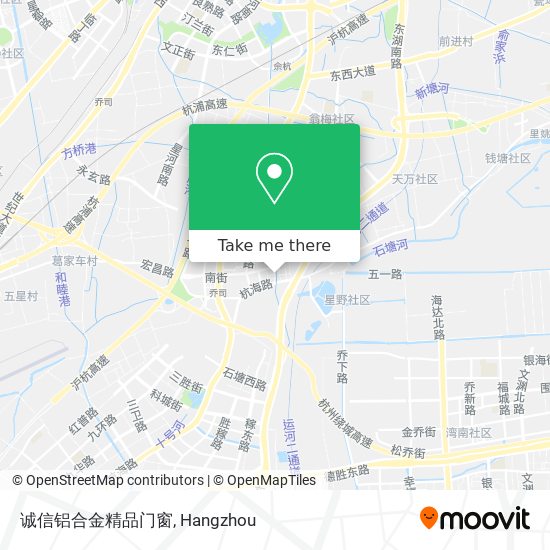 诚信铝合金精品门窗 map