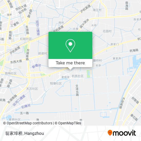 翁家埠桥 map