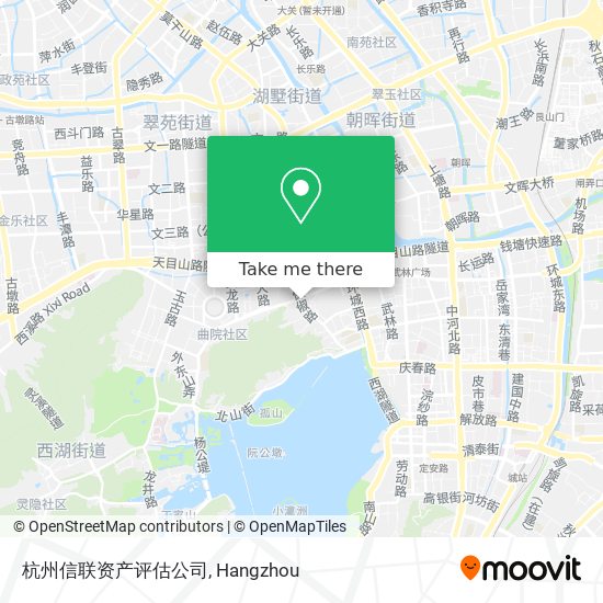 杭州信联资产评估公司 map
