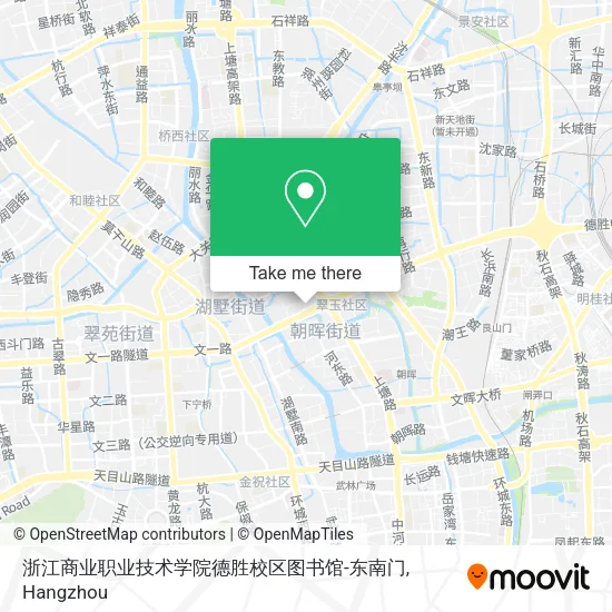浙江商业职业技术学院德胜校区图书馆-东南门 map