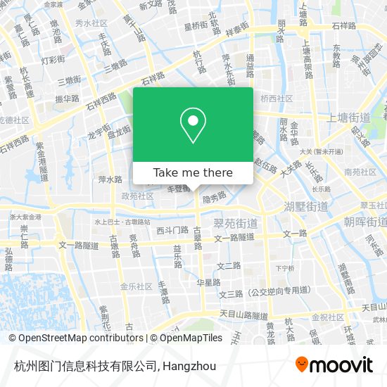 杭州图门信息科技有限公司 map