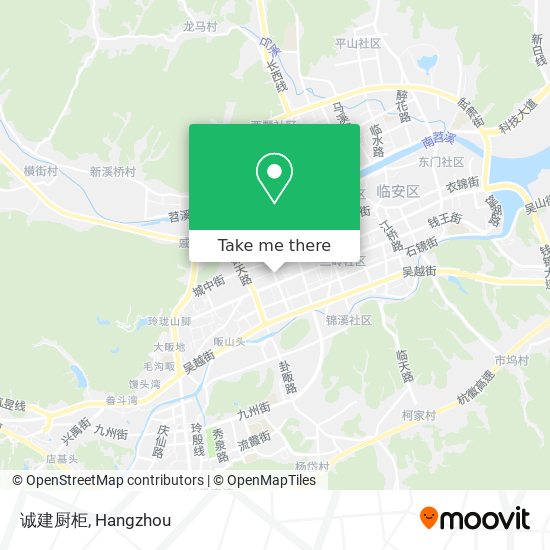 诚建厨柜 map