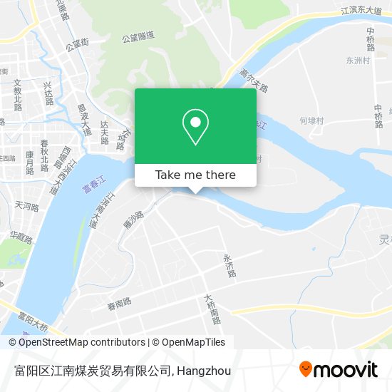 富阳区江南煤炭贸易有限公司 map