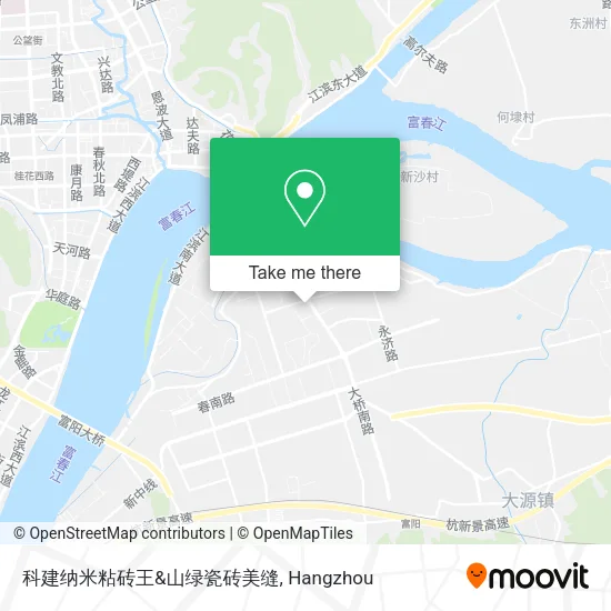 科建纳米粘砖王&山绿瓷砖美缝 map