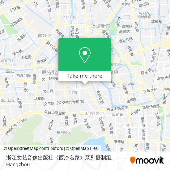 浙江文艺音像出版社《西冷名家》系列摄制组 map