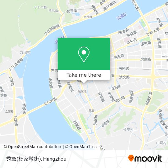 秀黛(杨家墩街) map