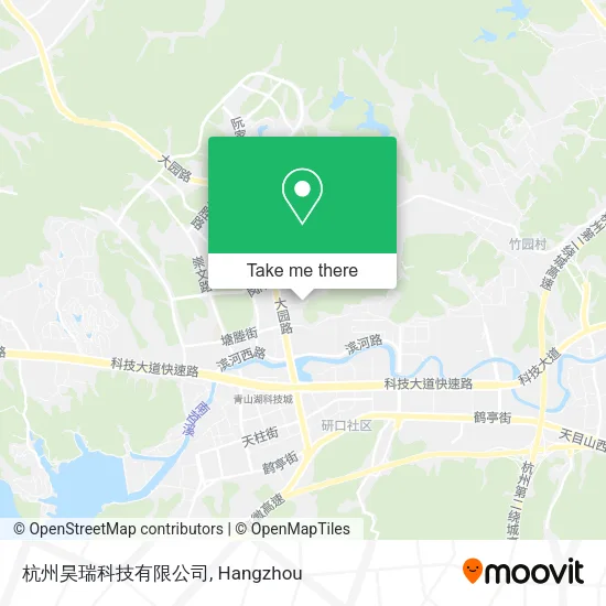 杭州昊瑞科技有限公司 map