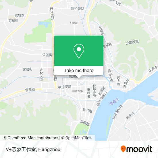 V+形象工作室 map