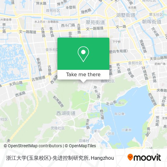 浙江大学(玉泉校区)-先进控制研究所 map