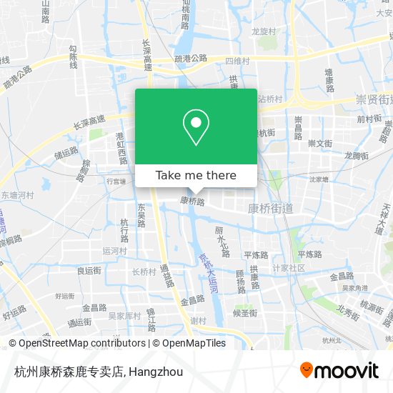 杭州康桥森鹿专卖店 map