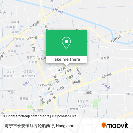 海宁市长安镇旭方轮胎商行 map