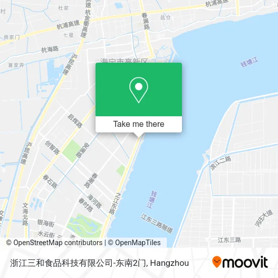浙江三和食品科技有限公司-东南2门 map