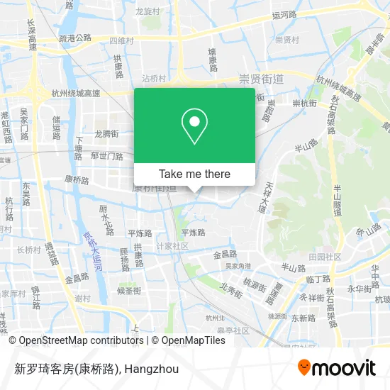 新罗琦客房(康桥路) map