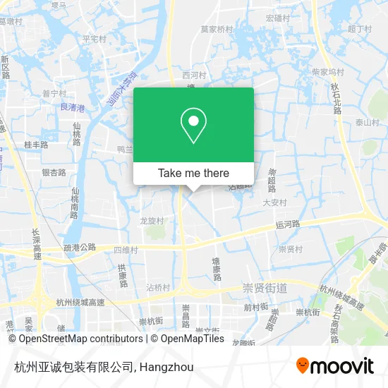 杭州亚诚包装有限公司 map