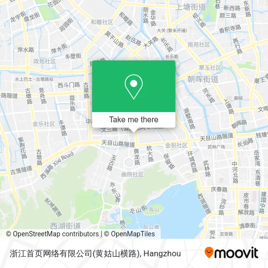 浙江首页网络有限公司(黄姑山横路) map