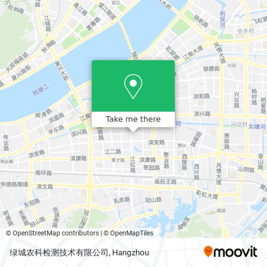 绿城农科检测技术有限公司 map