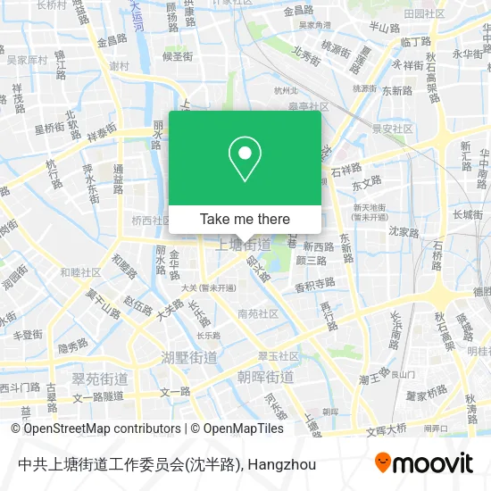 中共上塘街道工作委员会(沈半路) map