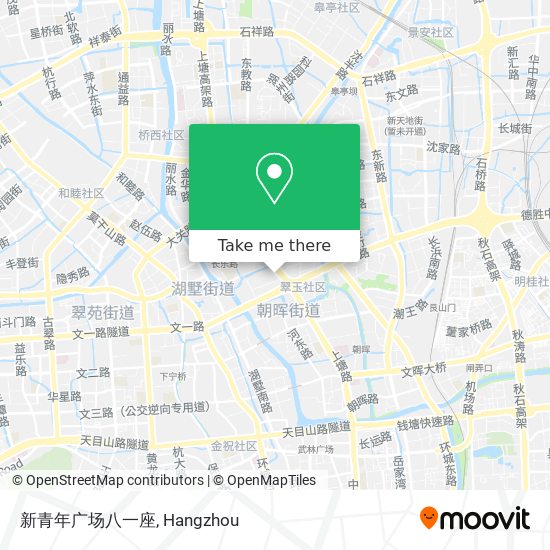 新青年广场八一座 map