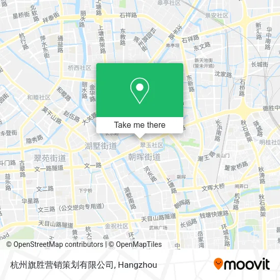 杭州旗胜营销策划有限公司 map