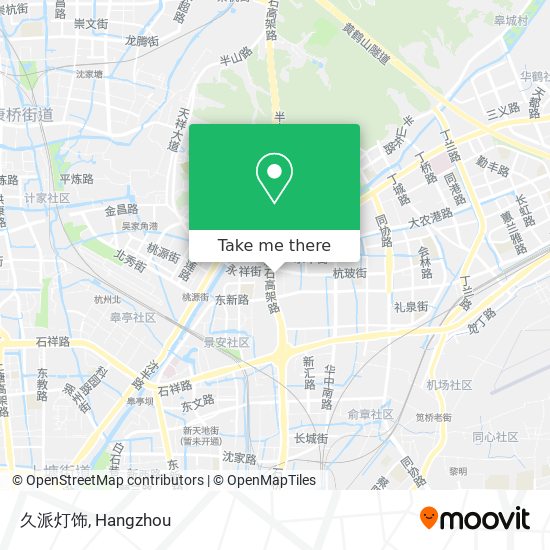 久派灯饰 map