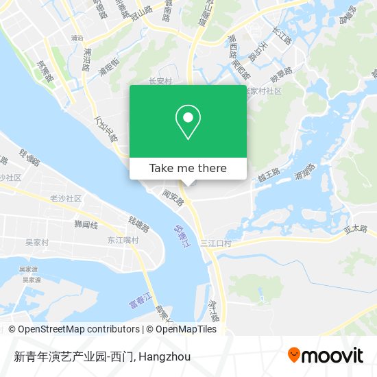 新青年演艺产业园-西门 map