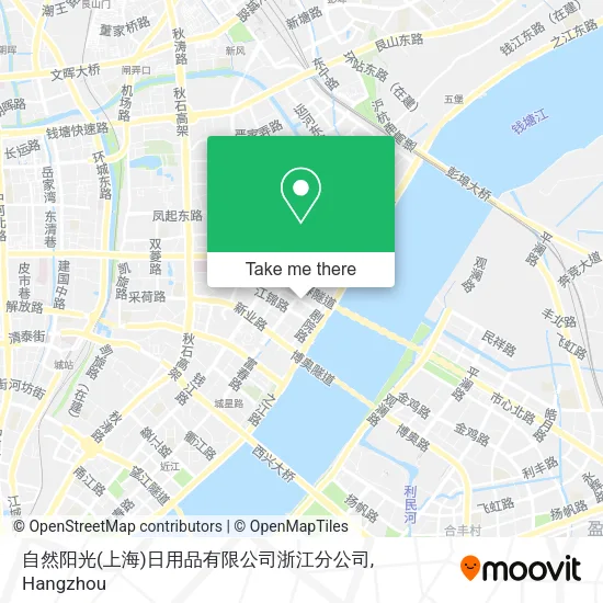 自然阳光(上海)日用品有限公司浙江分公司 map