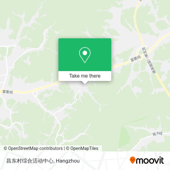 昌东村综合活动中心 map