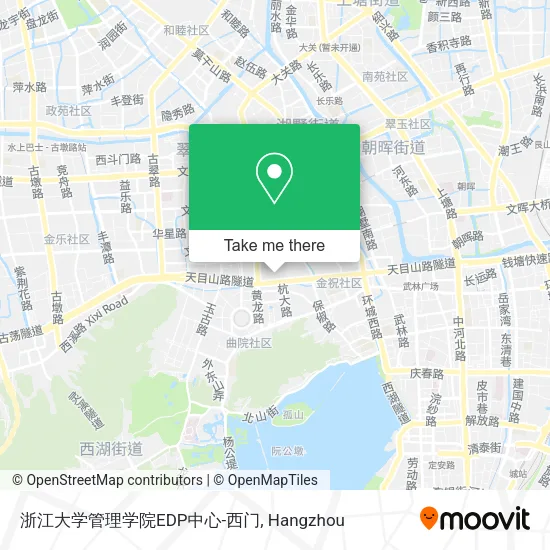 浙江大学管理学院EDP中心-西门 map