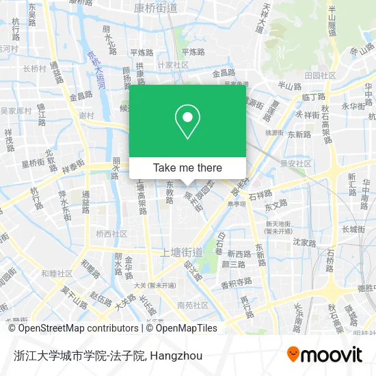 浙江大学城市学院-法子院 map