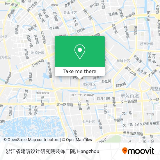 浙江省建筑设计研究院装饰二院 map