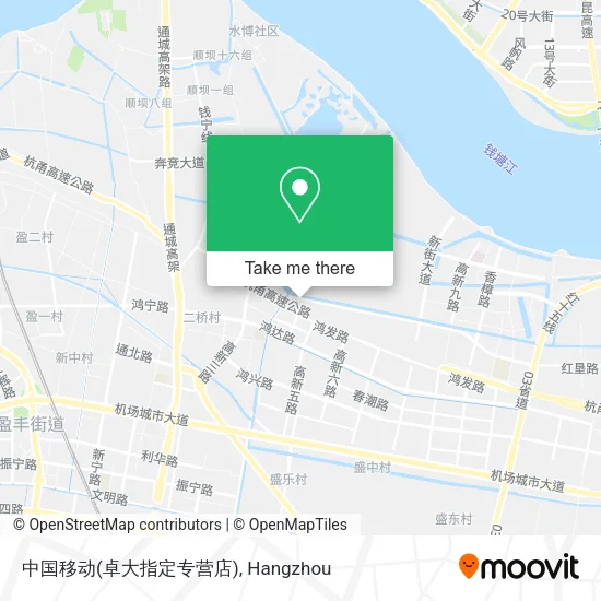 中国移动(卓大指定专营店) map